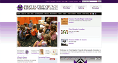 Desktop Screenshot of fbc-sav.org